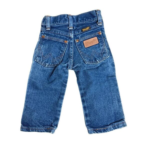 Wrangler Other - Vintage Wrangler Kids 1T Slim Toddler Boys Blue Cowboy Cut Jeans 13MWZJP